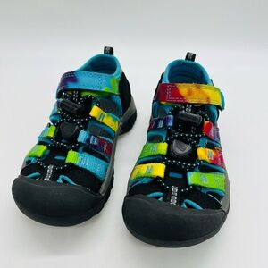 Keen Multicolor Kids Sandals with Black Accents Toddler Size 10